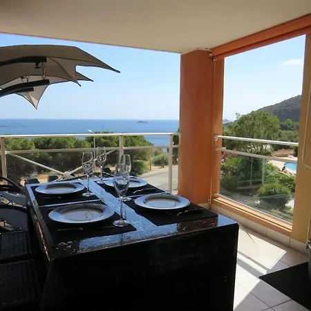 Bel App T2 En Bord De Vue Sanquinaires Piscine Lejlighed *