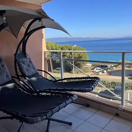 Bel App T2 En Bord De Vue Sanquinaires Piscine Appartement Ajaccio (Corsica)