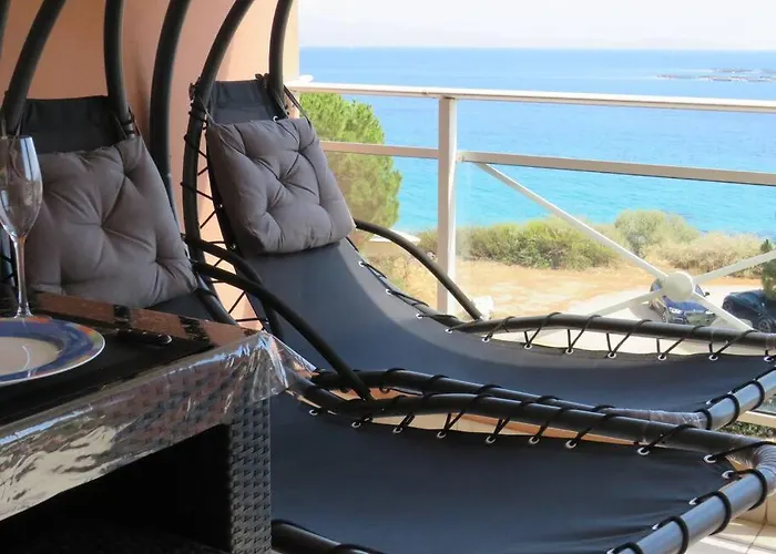 Bel App T2 En Bord De Vue Sanquinaires Piscine 公寓